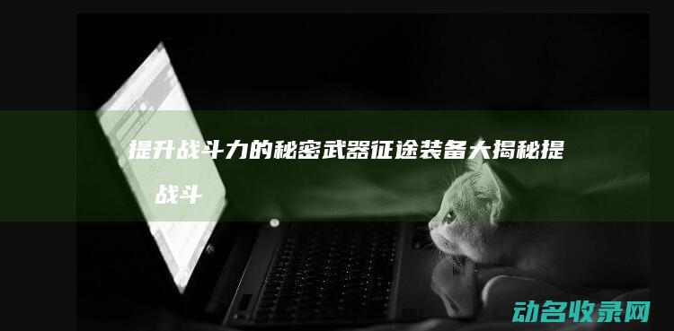 提升战斗力的秘密武器 征途装备大揭秘 (提升战斗力的几个方法)