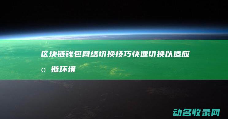 区块链钱包网络切换技巧 快速切换以适应多链环境的方法 (区块链钱包网络地址选错了怎么办)